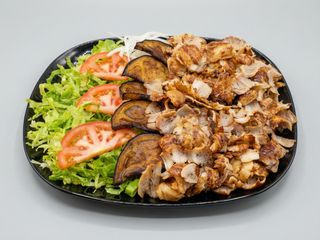 Piatto Kebab con Melanzane