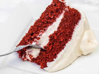 Red velvet Mini cake (VEGANA)