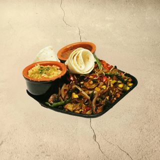 Fajitas vegetarianas