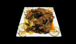 18 Fegato di maiale in salsa piccante e dolce