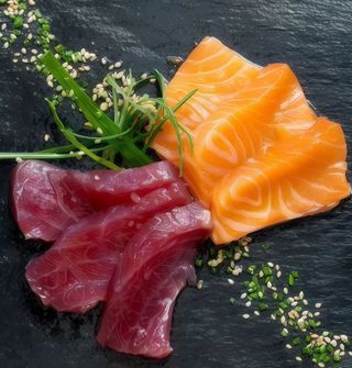 Sashimi Sake e Maguro