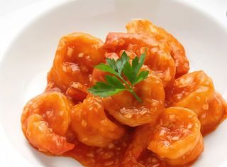 Gamberetti in Salsa Agrodolce