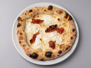 Pizza bianca gorgo e 'nduja di spilinga