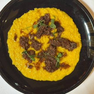 Risotto allo zafferano 