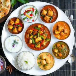 Menù Dawat - vegetariano