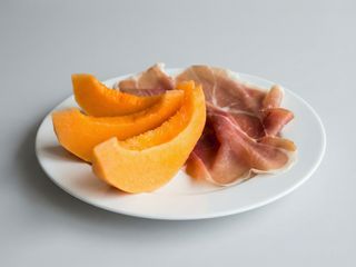 Prosciutto crudo di Parma con melone