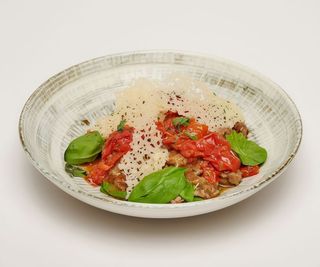 Straccetti di Chianina alla Pizzaiola