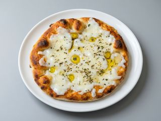 Pizza tonda bianca