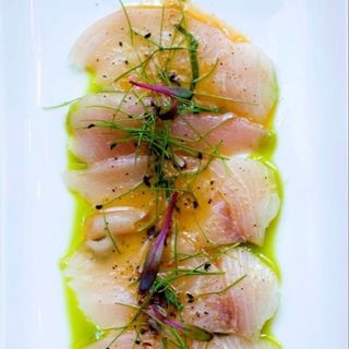 carpaccio branzino