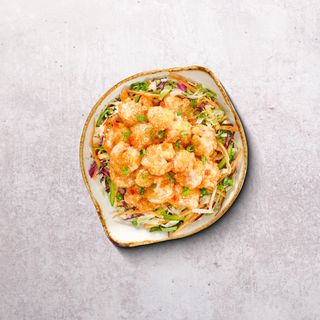 One night in Bangkok spicy shrimp