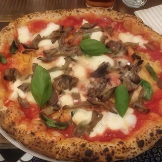 Pizza bufala affumicata
