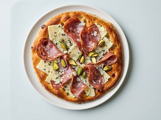 Pizza pistacchera alla bolognese