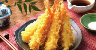 27. Tempura di gamberi