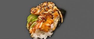 Camarão con abacate Temaki
