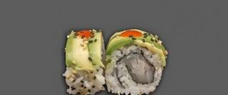 Robalo com abacate Roll