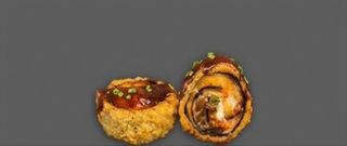 Hot salmão com camarão Roll