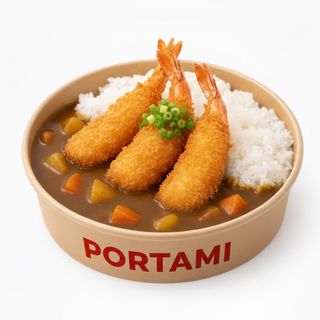 Riso al Curry Gamberi impanati-231