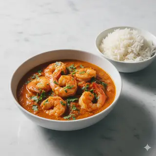 Gamberoni al curry