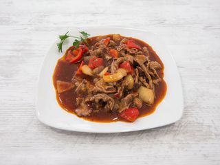 Vitello in salsa piccante