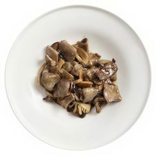Maiale funghi e bambù