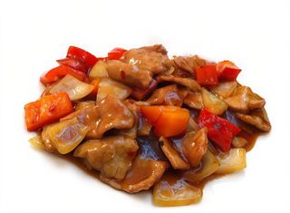 80 Manzo in salsa piccante