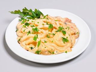 43 Spaghetti cream udon