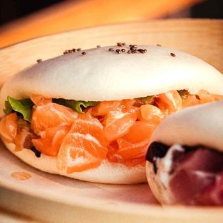 Salmon Bao