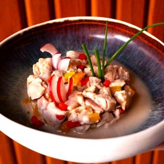 Ceviche di pesce bianco