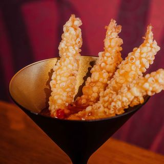 Gamberi in tempura - 4 pezzi