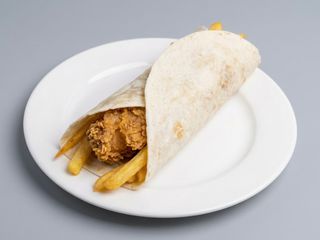 Chicken wrap con patate 