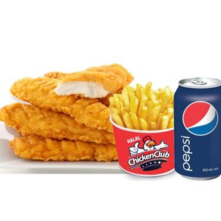 Menu chicken strips 4pz