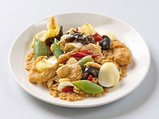 Pollo alla piastra 炒鸡片