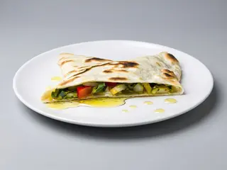 Piadina con origano e olio