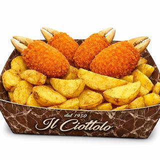 Porzione Patate & Kele Granchio 4 Pz