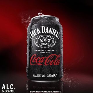 Coca cola Jack Daniel’s
