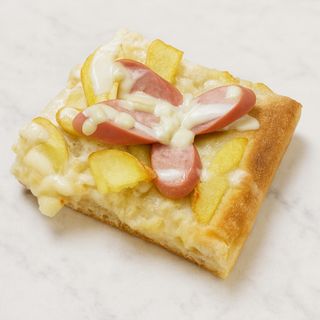 Pizzetta Wurstel e patate