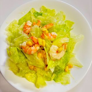 虾沙拉 insalata con gamberetti