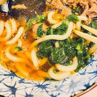 乌冬面 Spaghetti udon con verdure