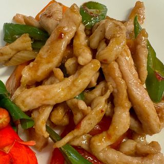 辣子肉 Maiale piccante