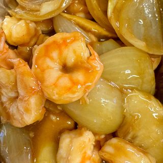 铁板虾 Gamberi alla piastra