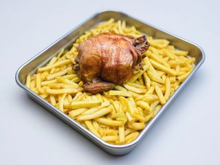 Pollo allo spiedo