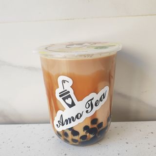 Bubble tea con caramello