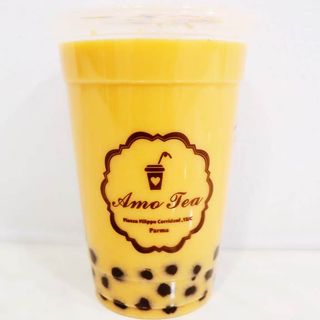 Latte di cocco con mango