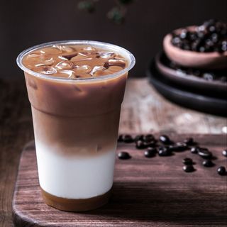 Bubble tea con cappuccino