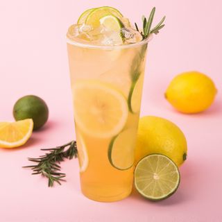 Tè verde limone e lime