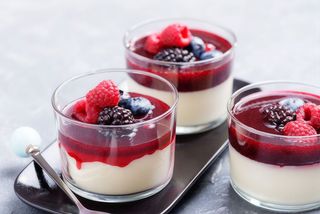 Pannacotta ai Frutti di Bosco