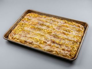 Pizza patate e lardo