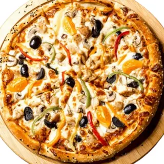 pizza chicken tikka