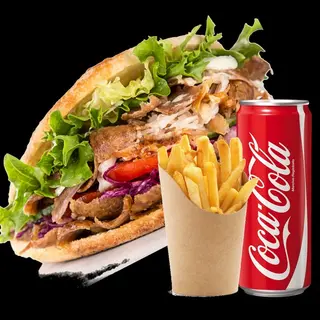 Menu panino kebab