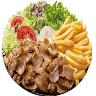 Piatto con kebab piccolo